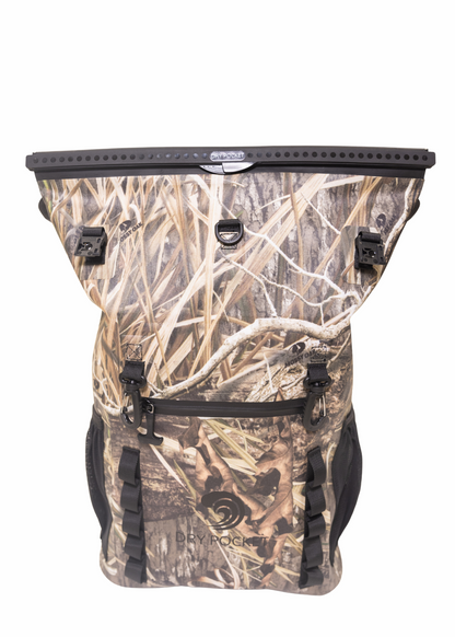 Dry Pocket Mossy Oak - 25-Liter, Auto-Sealing, Waterproof, Floating, Scent Proof Dry Bag