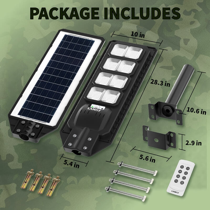 Langy Powereful Solar Green Feeder Light for Hunting-25,000 lumens