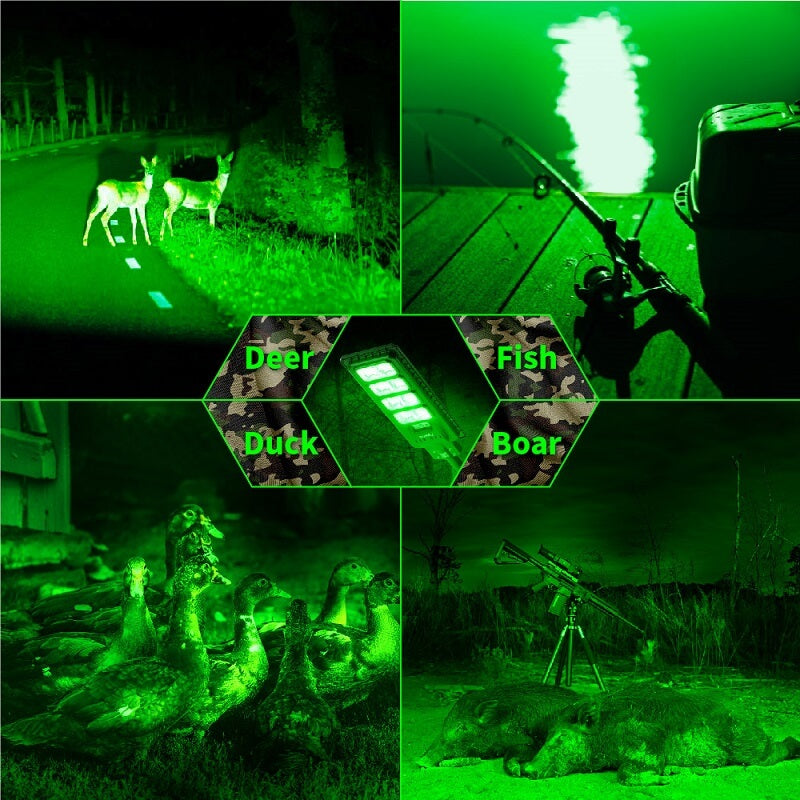 Langy Powereful Solar Green Feeder Light for Hunting-25,000 lumens