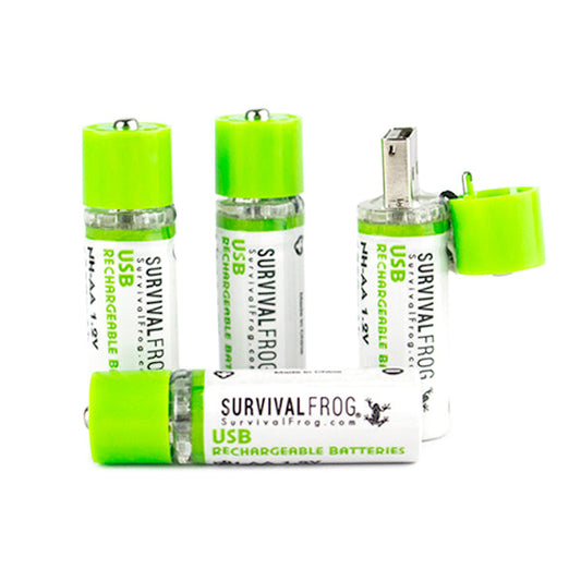 Survival Frog USB Rechargeable AA Batteries