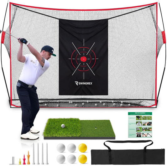 DCUTIE Pro Golf Net for Backyard – Heavy Duty Golf Practice Net
