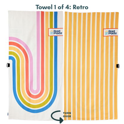 RadPadz Sandless Beach Towel | 4 Pack