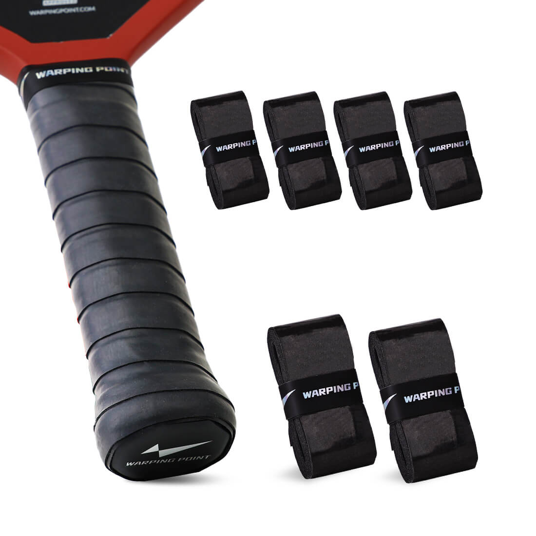 Warping Point Pickleball Overgrip - Black