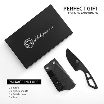 Holtzman's Gorilla Survival "THE SNAKEBITE" SURVIVAL NECK KNIFE