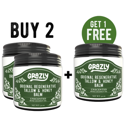 Grazly Original Tallow & Manuka Honey Balm