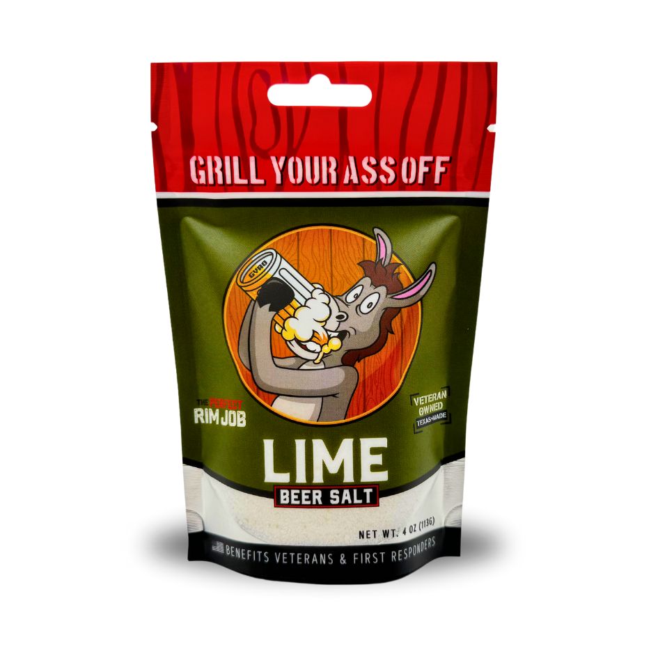 Grill Your Ass Off Lime Beer Salt