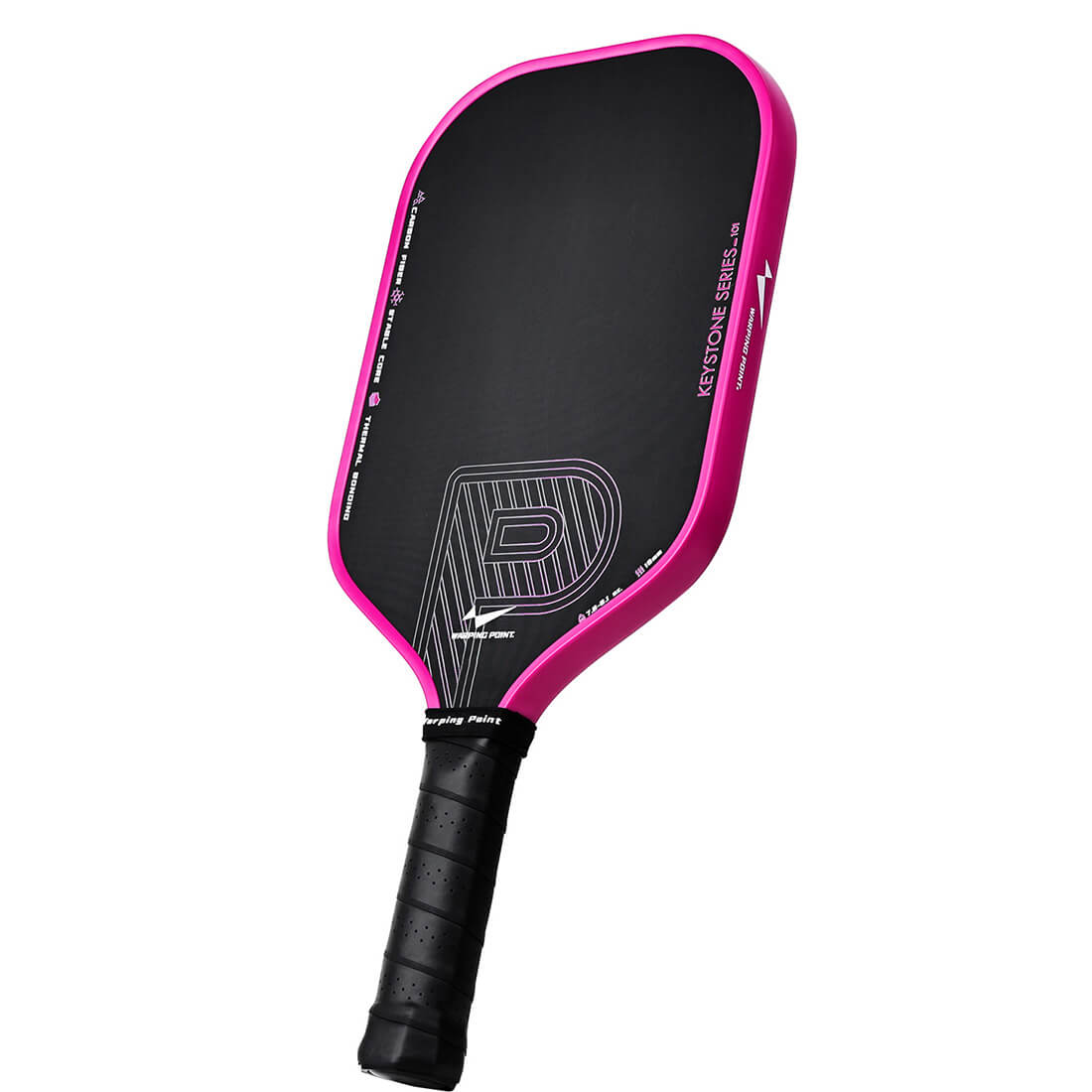 Warping Point Keystone Pickleball Paddle - Rose Gold