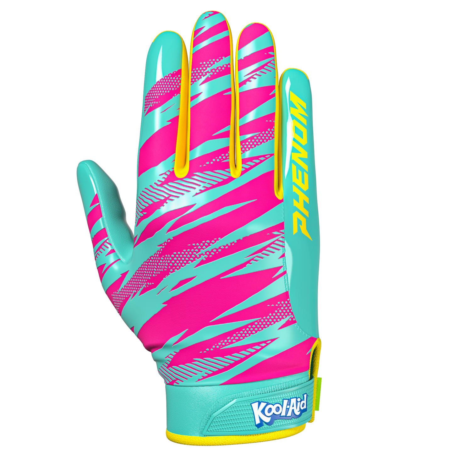 Phenom Elite Kool-Aid 'Sharkleberry Fin' Football Gloves - VPS4 by Phenom Elite