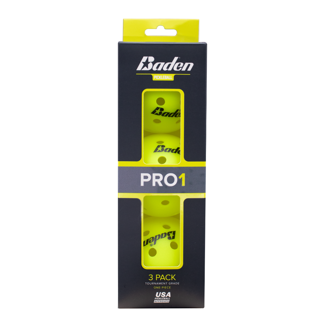 Baden Sports PRO1 Pickleball 3-Pack