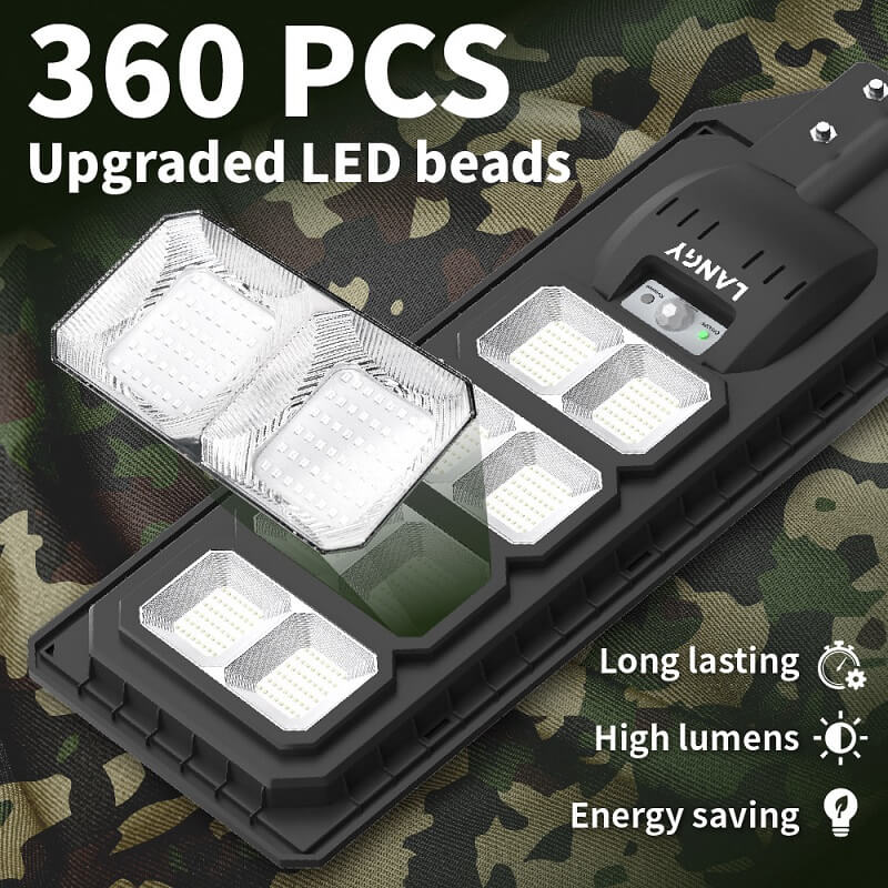 Langy Powereful Solar Green Feeder Light for Hunting-25,000 lumens
