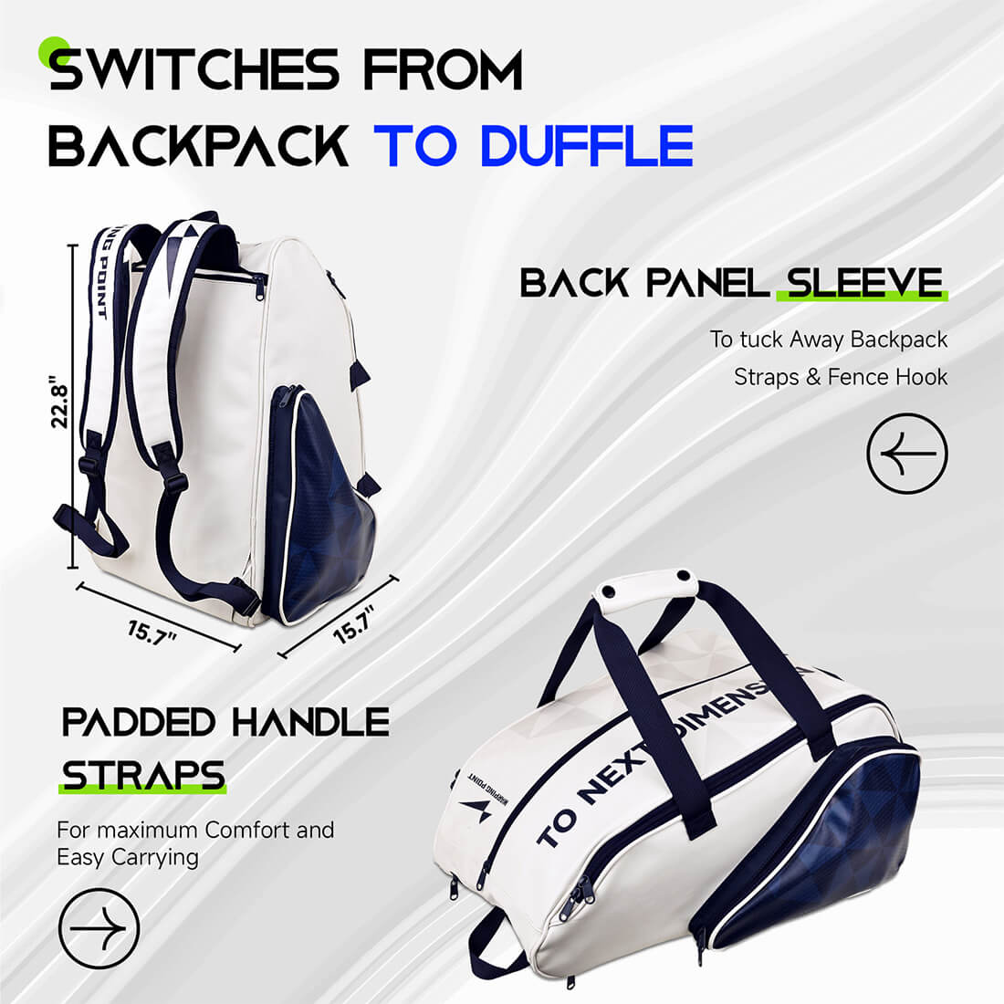 Warping Point Pro Team Pickleball Bag