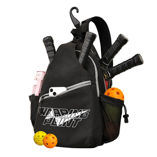 Warping Point Pickleball Sling Bag - Black