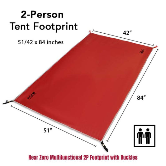 Near Zero 2P Footprint/Ground Tarp for 2 Person Tent