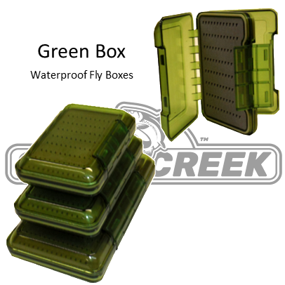 Stone Creek Green Box - Fly Box