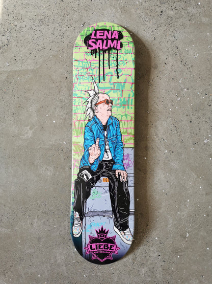 Liebe Lena Salmi With Top Graphic