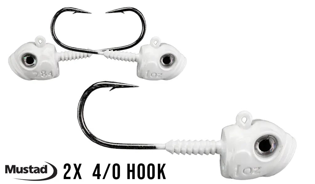 Lunker City Painted Titan HD Jig Heads