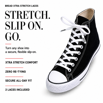 Bread Xtra Stretch Flat Bread Laces