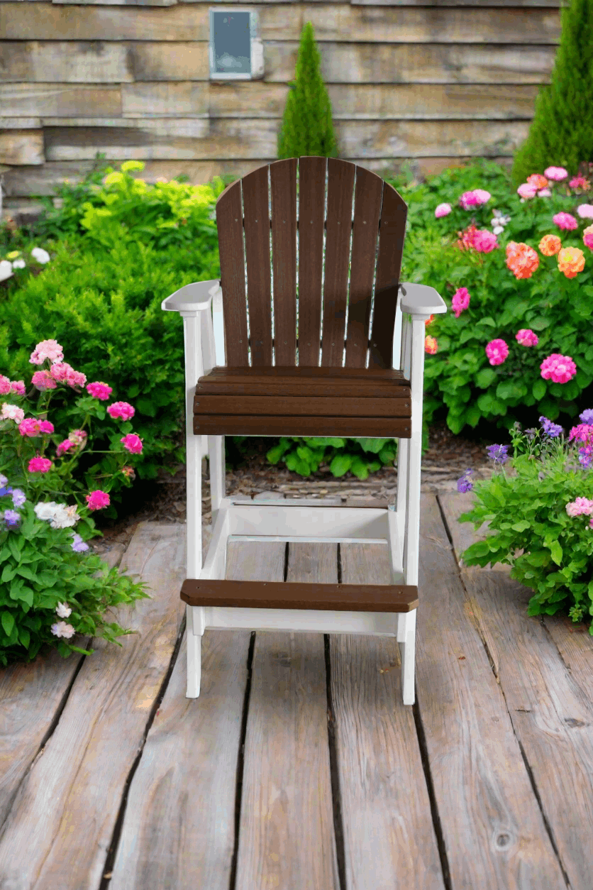 Dutch Country Patio 2' Standard Adirondack Chair - In Dining, Counter & Bar Heights