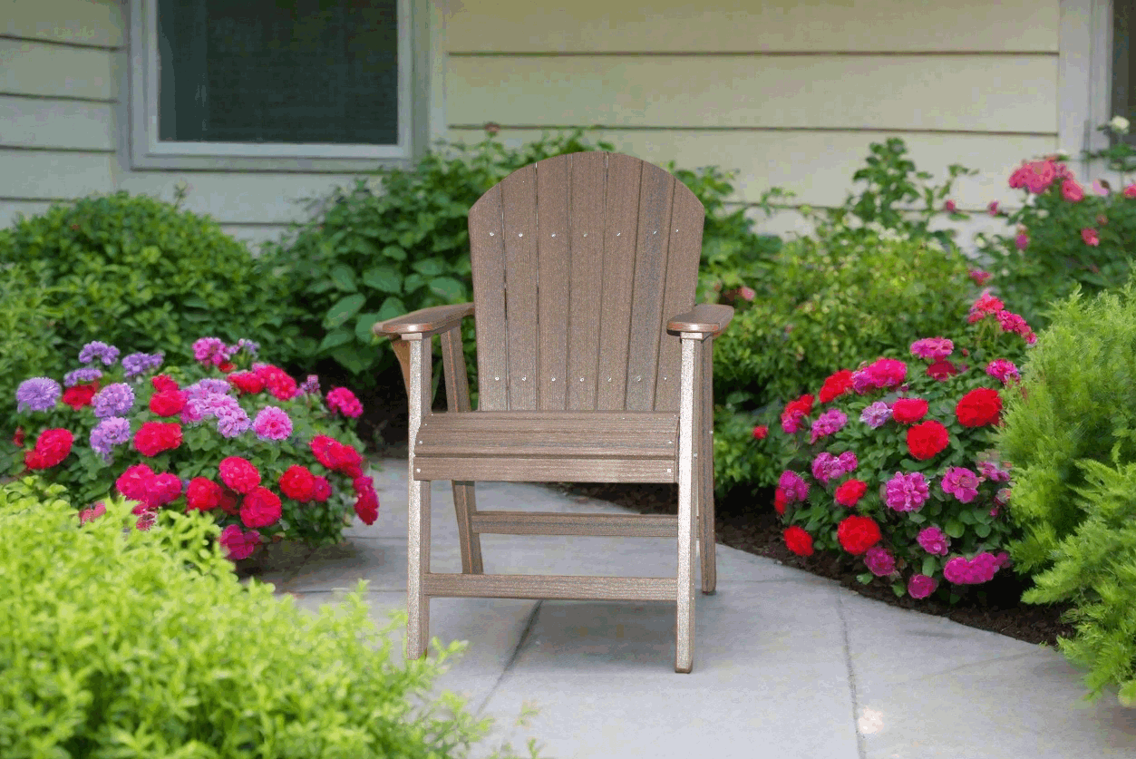 Dutch Country Patio 2' Standard Adirondack Chair - In Dining, Counter & Bar Heights