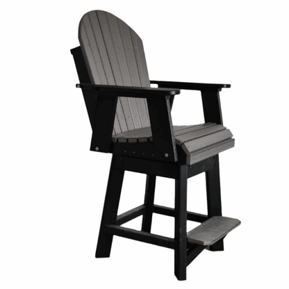 Dutch Country Patio 2' Swivel Adirondack Chair - In Dining, Counter & Bar Heights
