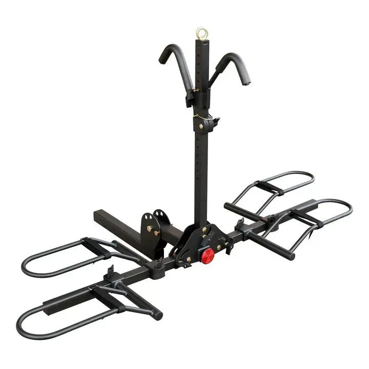 2 - Bike Hitch Bike Rack, Folding Fat Tire Bike Carrier, 200 LBS, 2'' Receiver - Angler's Pro Tackle & Outdoors
