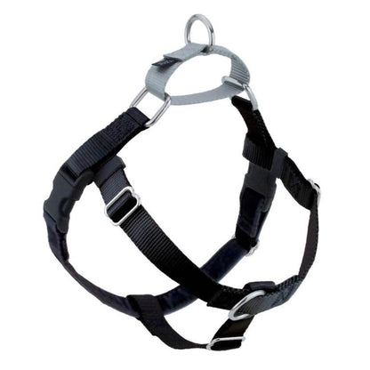 2 Hounds Design Black Freedom No - Pull Dog Harness - Angler's Pro Tackle & Outdoors