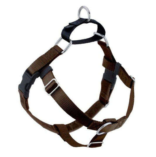 2 Hounds Design Brown Freedom No - Pull Dog Harness - Angler's Pro Tackle & Outdoors