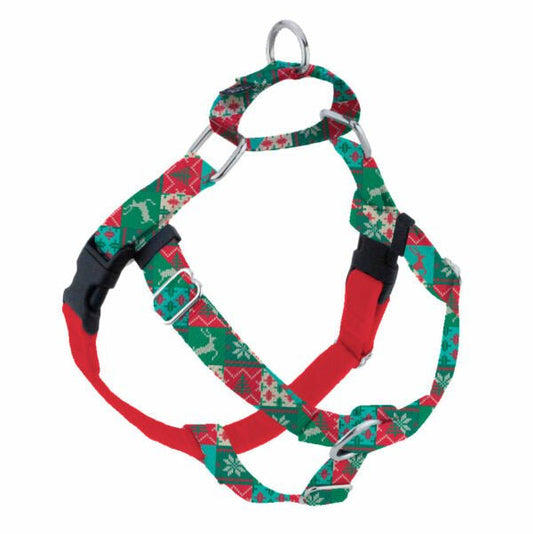 2 Hounds Design Christmas Patchwork Freedom No - Pull Dog Harness – EarthStyle - Angler's Pro Tackle & Outdoors