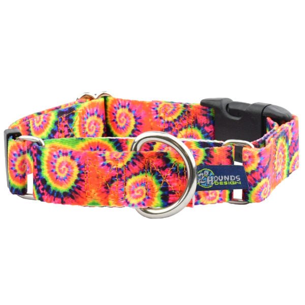 2 Hounds Design Classic Tie - Dye Buckle Martingale Dog Collar – EarthStyle - Angler's Pro Tackle & Outdoors