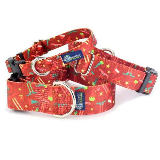 2 Hounds Design Elf Shoes Christmas Martingale Dog Collar – EarthStyle - Angler's Pro Tackle & Outdoors