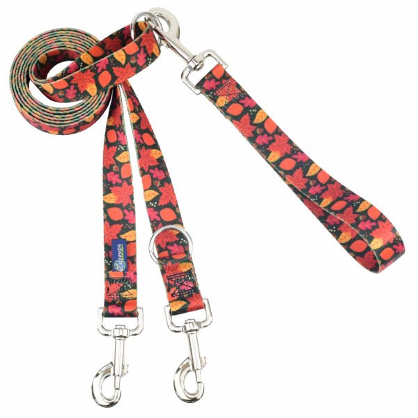 2 Hounds Design Falling Leaves Double Connection Leash – EarthStyle - Angler's Pro Tackle & Outdoors