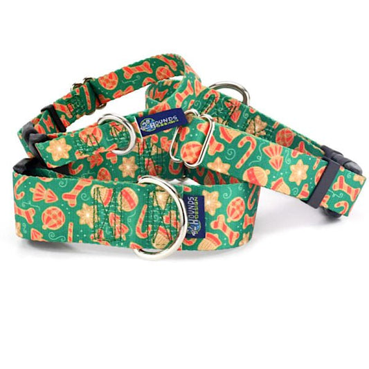 2 Hounds Design Holiday Cookies Christmas Martingale Dog Collar – EarthStyle - Angler's Pro Tackle & Outdoors