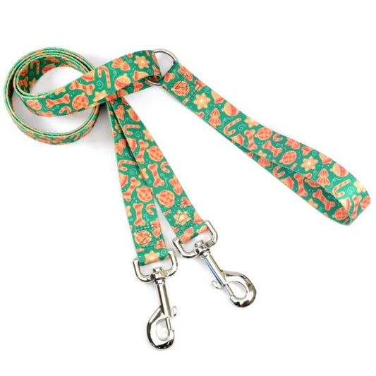 2 Hounds Design Holiday Cookies Double Connection Dog Leash – EarthStyle - Angler's Pro Tackle & Outdoors