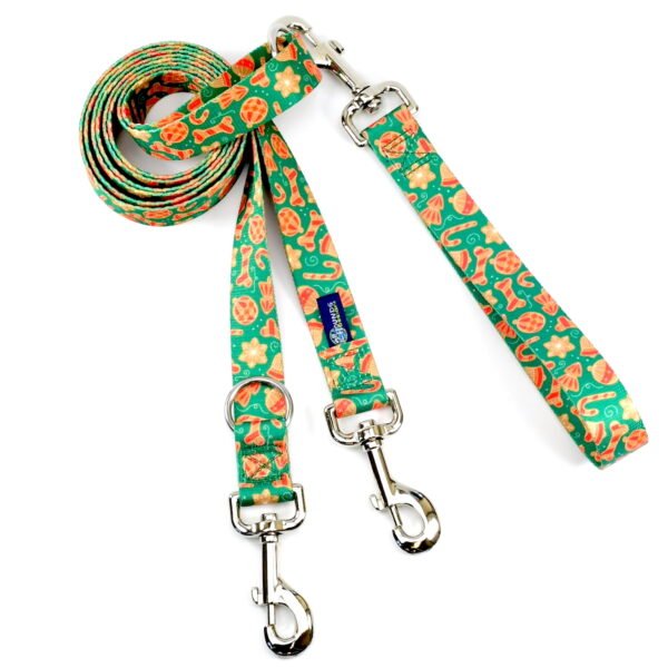 2 Hounds Design Holiday Cookies Double Connection Dog Leash – EarthStyle - Angler's Pro Tackle & Outdoors