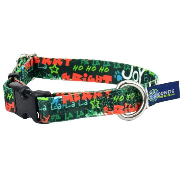 2 Hounds Design Holiday Graffiti Dog Collar – EarthStyle - Angler's Pro Tackle & Outdoors