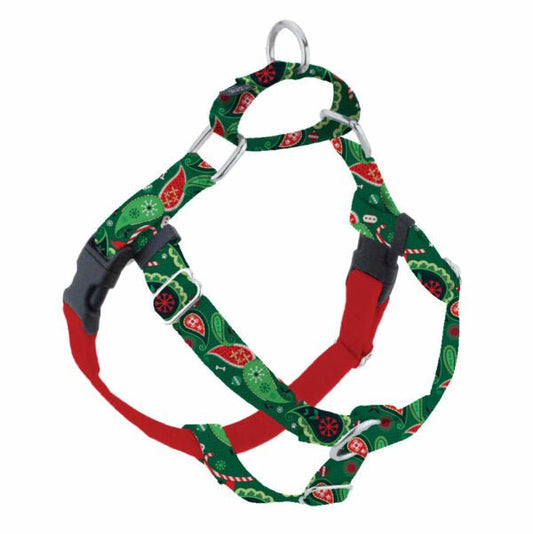 2 Hounds Design Holiday Paisley Freedom No - Pull Dog Harness – EarthStyle - Angler's Pro Tackle & Outdoors