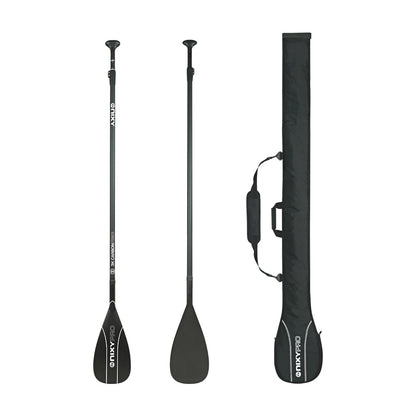 NIXY 2-Piece Adjustable 100% 3K Carbon Fiber SUP Pro Paddle