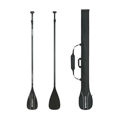 NIXY 2-Piece Adjustable 100% 3K Carbon Fiber SUP Pro Paddle