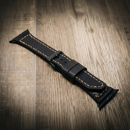 Bull Sheath Leather Apple Watch Leather Band