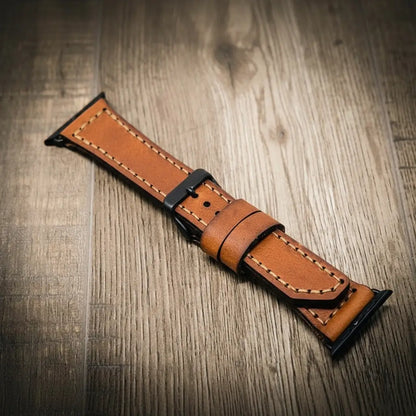 Bull Sheath Leather Apple Watch Leather Band