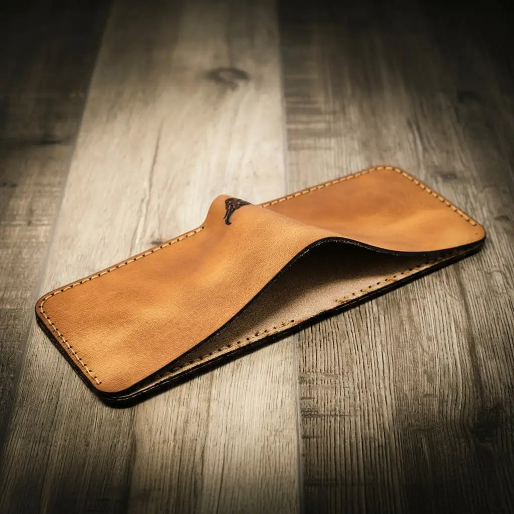 Bull Sheath Leather Rio Grande Bifold Wallet