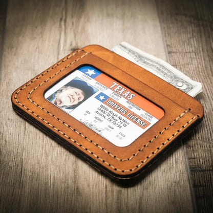 Bull Sheath Leather Mansfield Minimalist Wallet