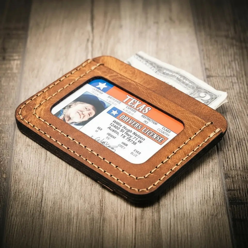 Bull Sheath Leather Mansfield Minimalist Wallet