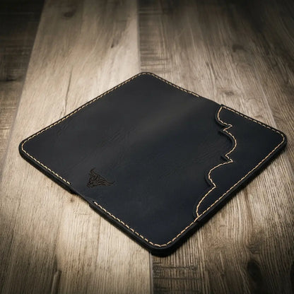 Bull Sheath Leather Western Long Wallet