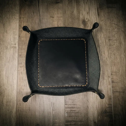 Bull Sheath Leather Valet Tray