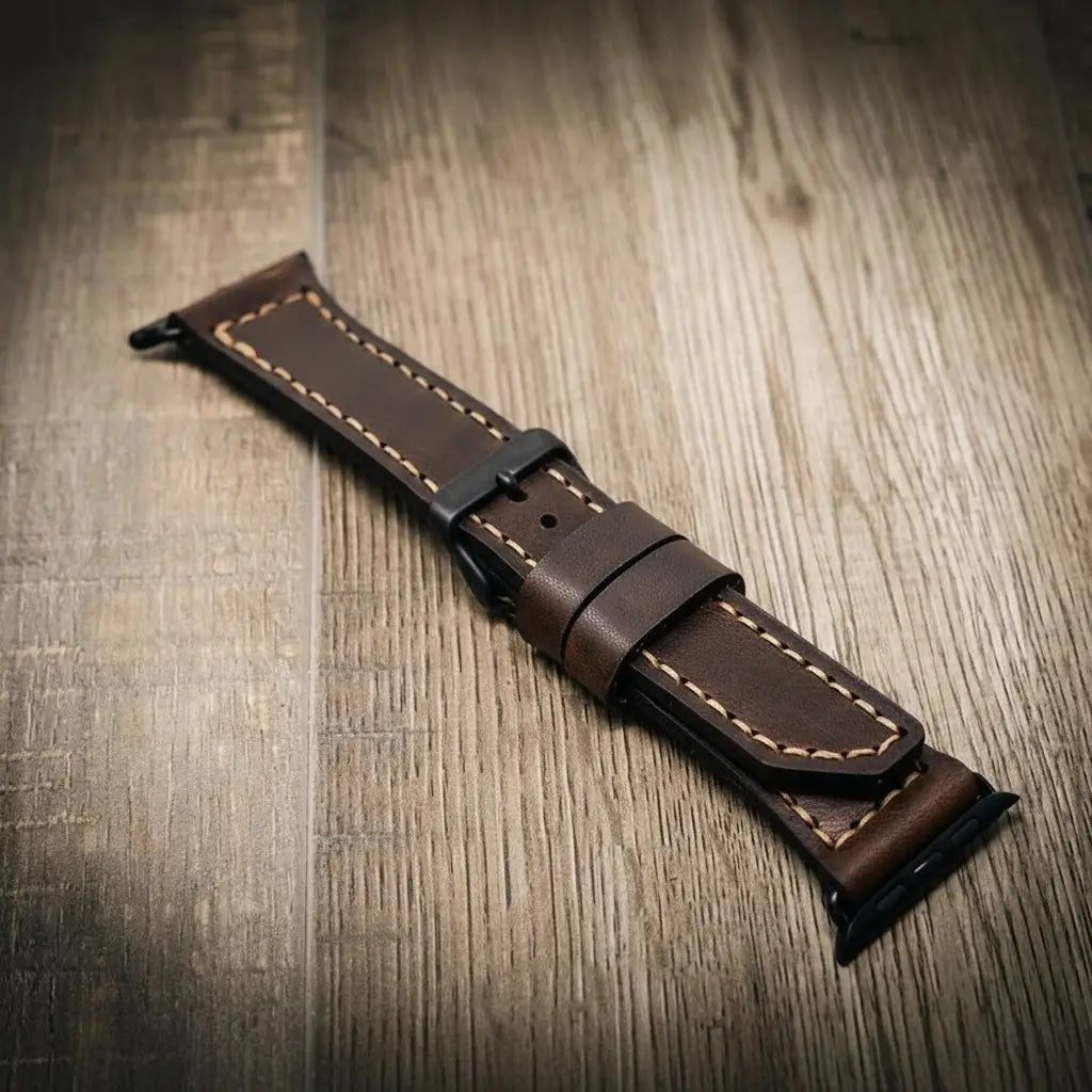Bull Sheath Leather Apple Watch Leather Band