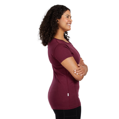 Minus33 Lightweight - Appalachia Women's T-Shirt Crew 100% Merino Wool