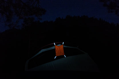 Orange Aglow Blaze Orange Safety Panel