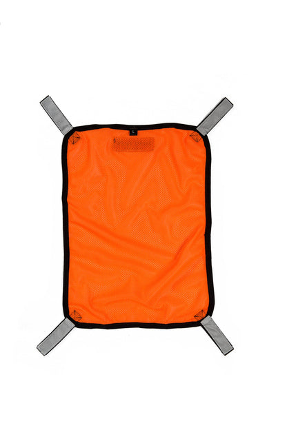 Orange Aglow Blaze Orange Safety Panel