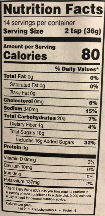 JR's BBQ Original Bar-B-Q Sauce